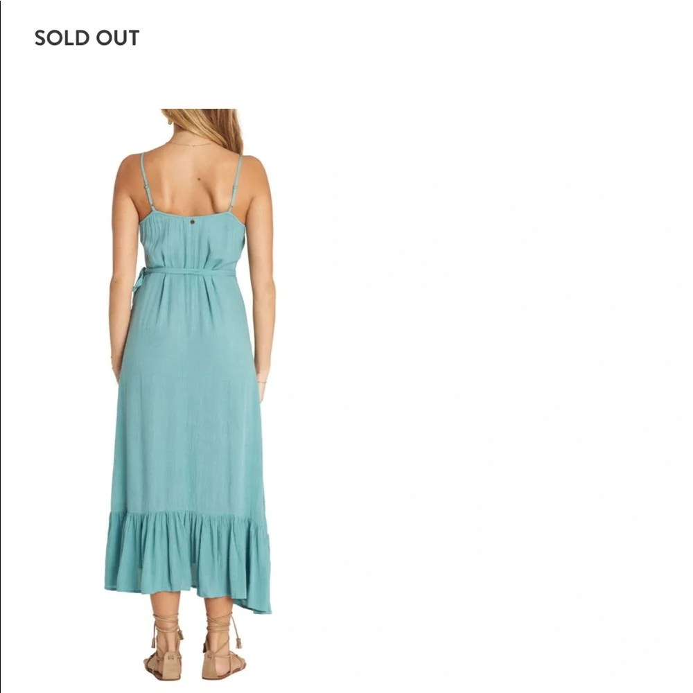 Billabong Hold Me Tight Wrap Midi Dress - Picture 8 of 8
